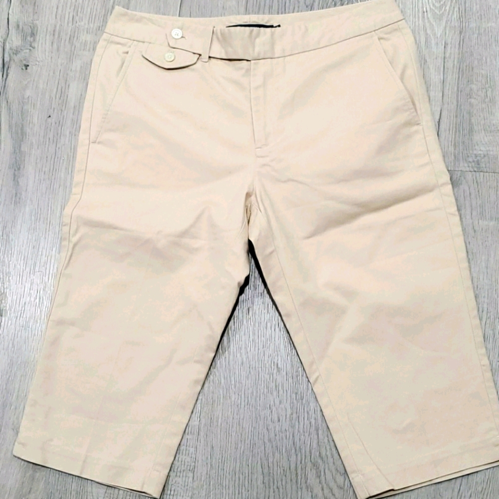 Ralph Lauren Twill Stretch Bermuda Shorts 6